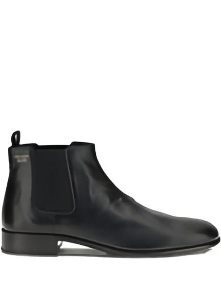  Prada Pull-tab Ankle Boots - Black 