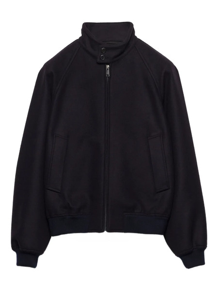  Prada Raglan-sleeve Jacket - Black 