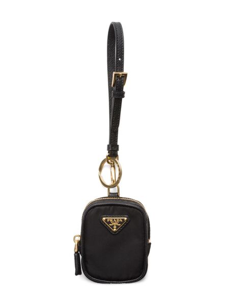 Prada Re-edition 1978 Keychain - Black 