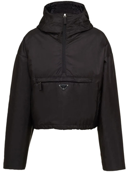  Prada Re-nylon Blouson Jacket - Black 
