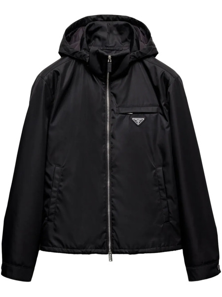  Prada Re-nylon Blouson Jacket - Black 