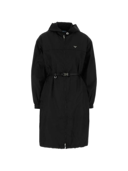  Prada Re-nylon Coat - Black 