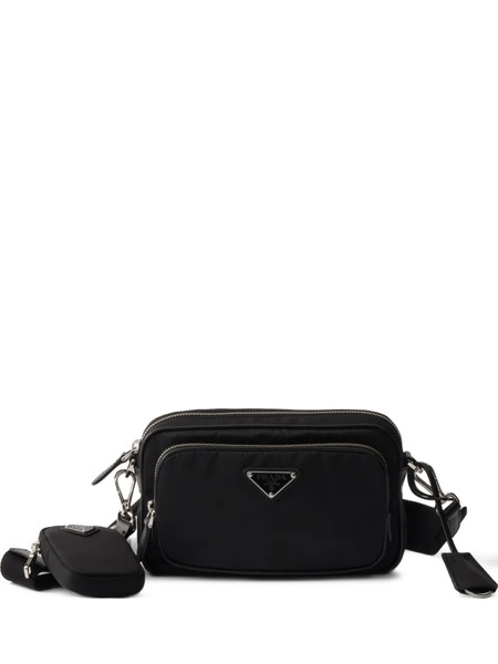  Prada Re-nylon Mini Shoulder Bag - Black 