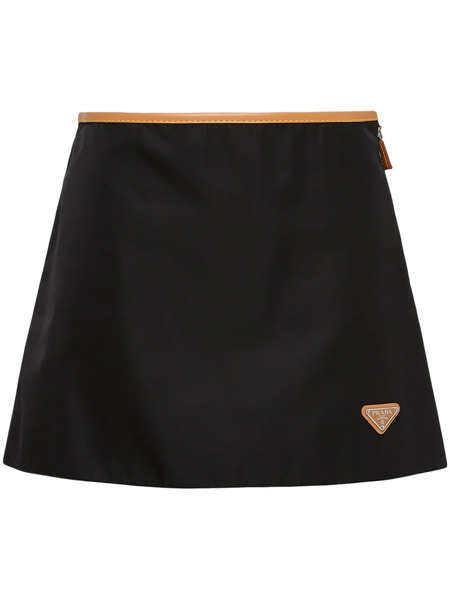  Prada Re-nylon Miniskirt - White 