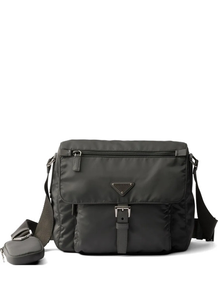  Prada Re-nylon Shoulder Bag - Grey 