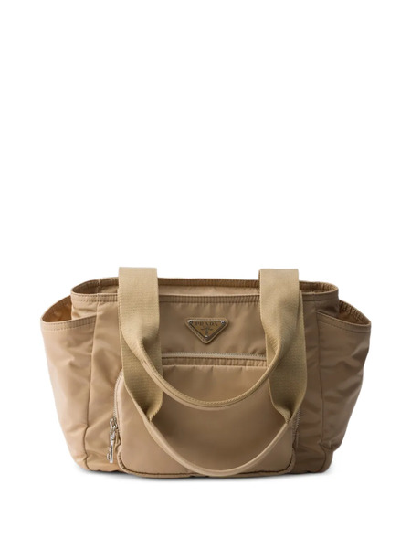  Prada Re-nylon Tote Bag - Neutrals 