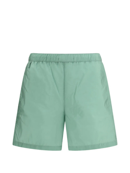  Prada Re-nylon Zip-pocket Swim Shorts - Green 