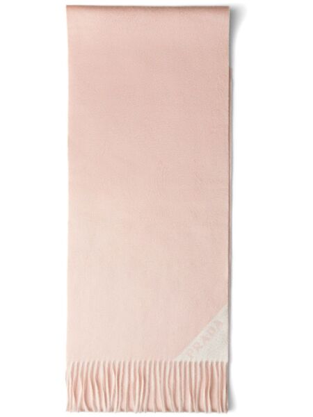  Prada Reversible Cashmere Scarf - Pink 