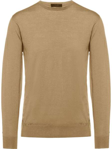  Prada Round-neck Wool Jumper - Brown 
