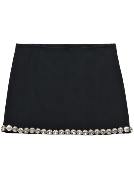  Prada Sablè Mini Skirt - Black 