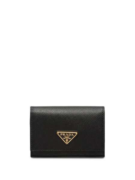  Prada Saffiano-leather Card Holder - Black 