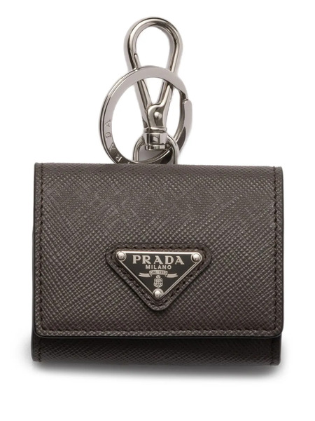  Prada Saffiano Leather Headphone Case - Grey 