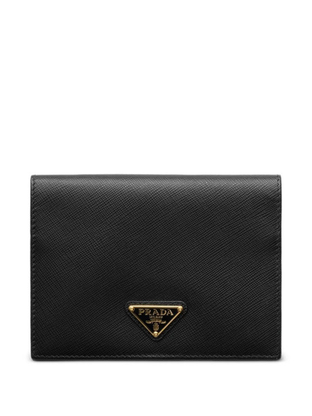  Prada Saffiano Leather Passport Holder - Black 