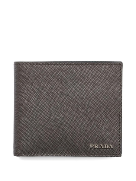  Prada Saffiano Leather Wallet - Grey 