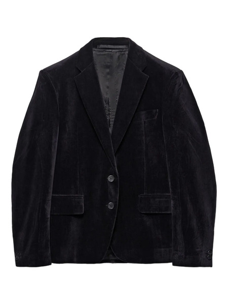  Prada Single-breasted Blazer - Black 