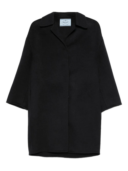  Prada Single-breasted Coat - Blue 