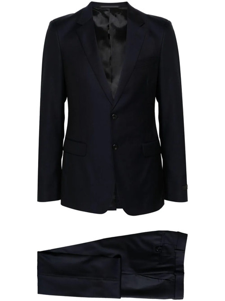  Prada Single-breasted Virgin-wool Suit - Blue 