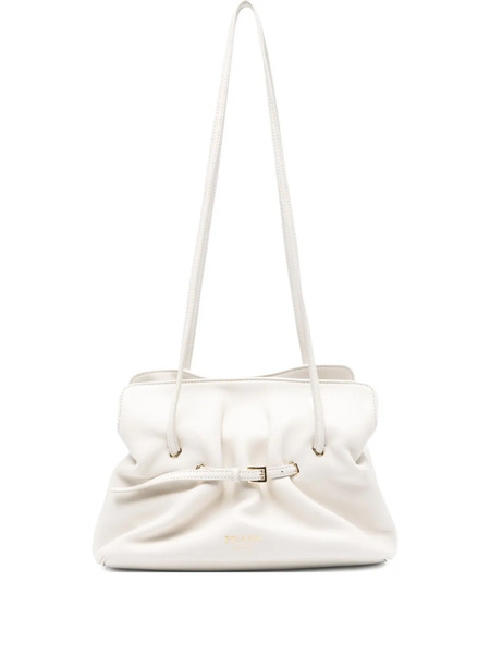 Prada Small Dada Buckle Shoulder Bag - White 