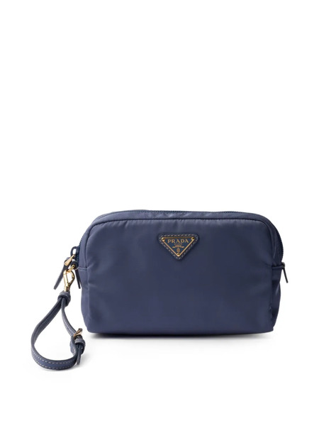  Prada Small Re-nylon Pouch - Blue 