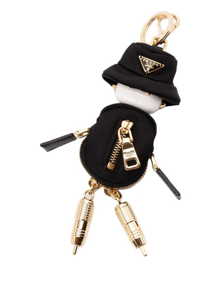  Prada Soft Robot Keyring - Black 