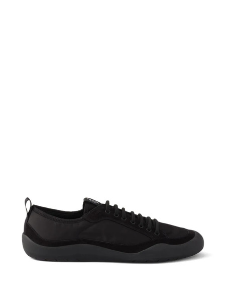  Prada Speedrock Laced Sneakers - Black 