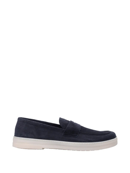  Prada Strap Loafers - Blue 