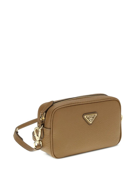  Prada Triangle-logo Cross Body Bag - Neutrals 