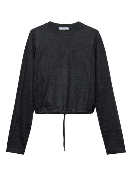  Prada Triangle-logo Jersey T-shirt - Grey 