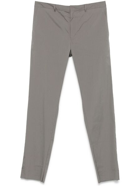  Prada Triangle-logo Trousers - Grey 