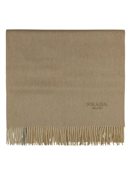  Prada Two-tone Blanket - Neutrals 