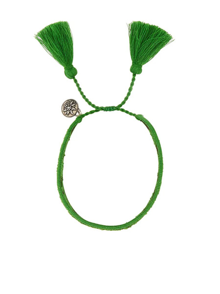  Prada Two-tone Suede Bracelet - Green 
