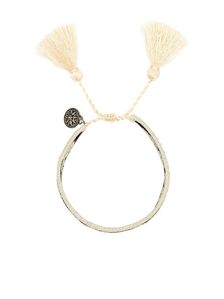  Prada Two-tone Suede Bracelet - Neutrals 