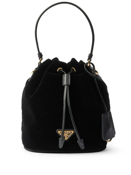  Prada Velvet Mini Bag - Black 