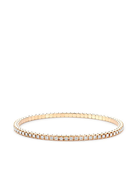  Pragnell 18kt Rose Gold Expandable Diamond Bracelet - Pink 