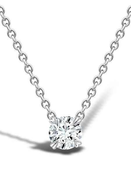 Pragnell 18kt White Gold Windsor Diamond Pendant - Silver 
