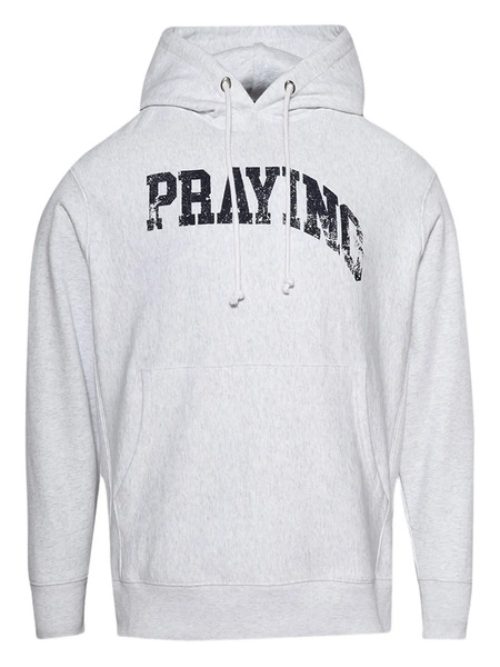  Praying College Praying Sweatshirt - Grey 