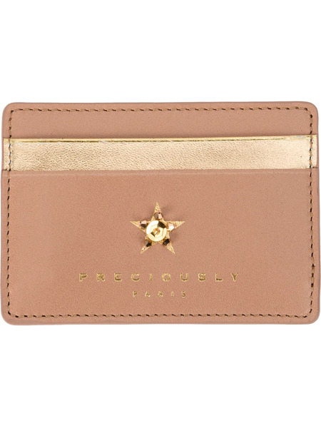  Preciously Star Embellished Cardholder - Neutrals 