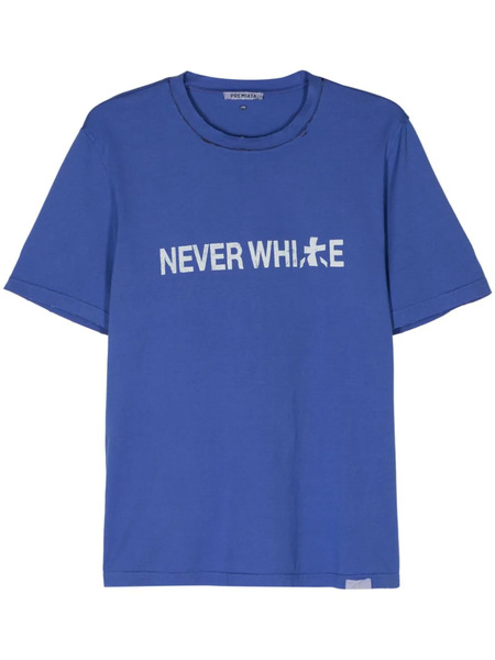  Premiata Athens Logo-print T-shirt - Blue 