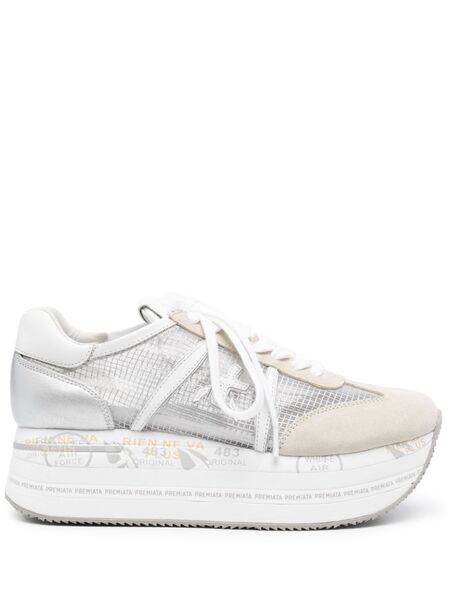  Premiata Beth Platform Sneakers - Grey 