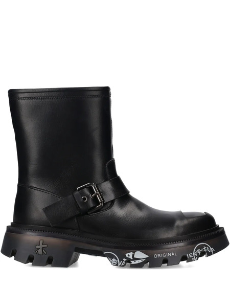  Premiata Camden 464 Buckle Boots - Black 