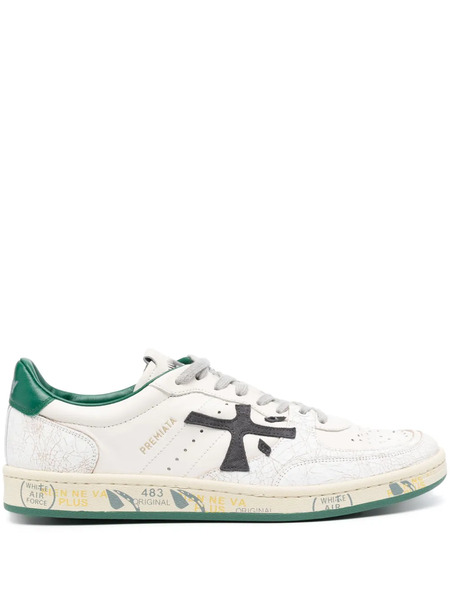  Premiata Clay Low-top Leather Sneakers - White 