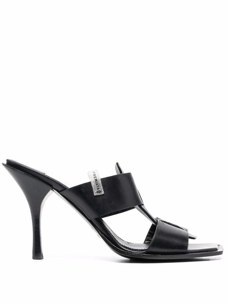  Premiata Double-strap Sandals - Black 