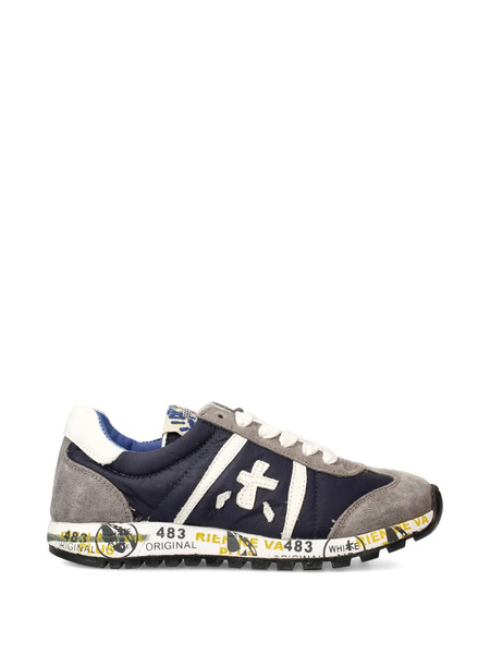  Premiata Kids Lace-up Fastening Sneakers - Blue 