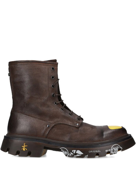  Premiata Lace-up Brixton Boots - Brown 