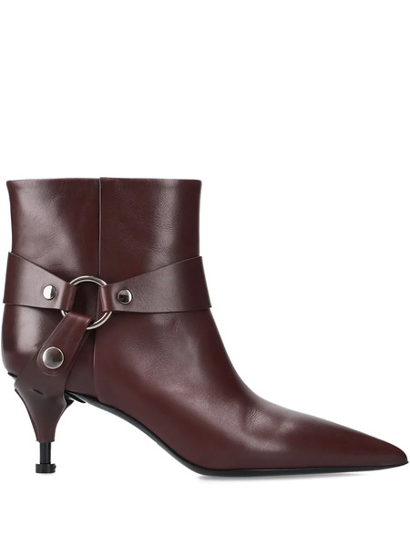  Premiata Leather Ankle Boots - Brown 