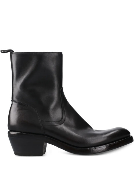  Premiata Leather Boots - Black 