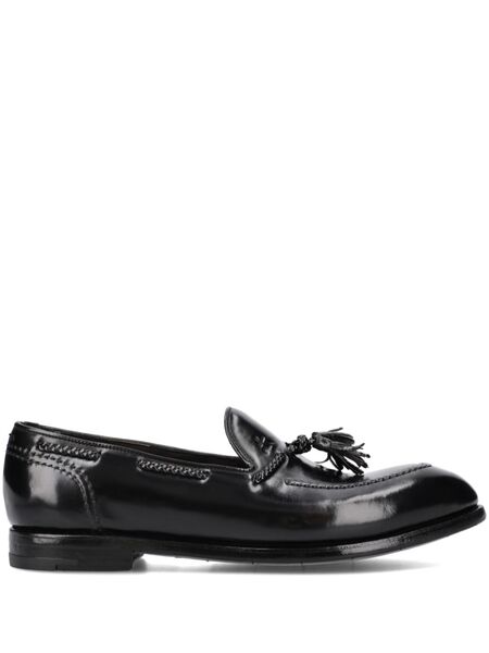  Premiata Leather Loafers - Black 