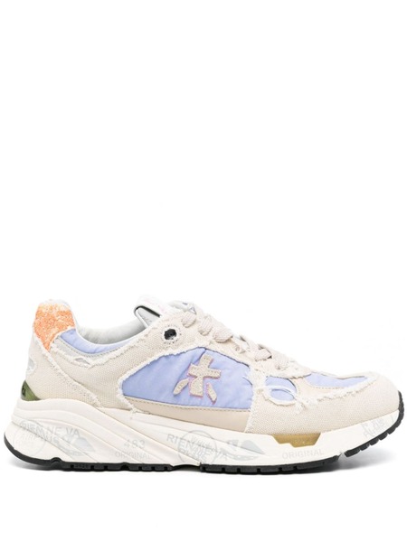  Premiata Mased Panelled Sneakers - Neutrals 