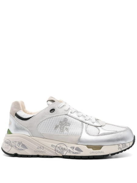  Premiata Mased Sneakers - Silver 