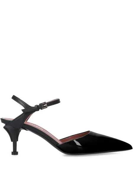  Premiata 60mm Leather Pumps - Black 